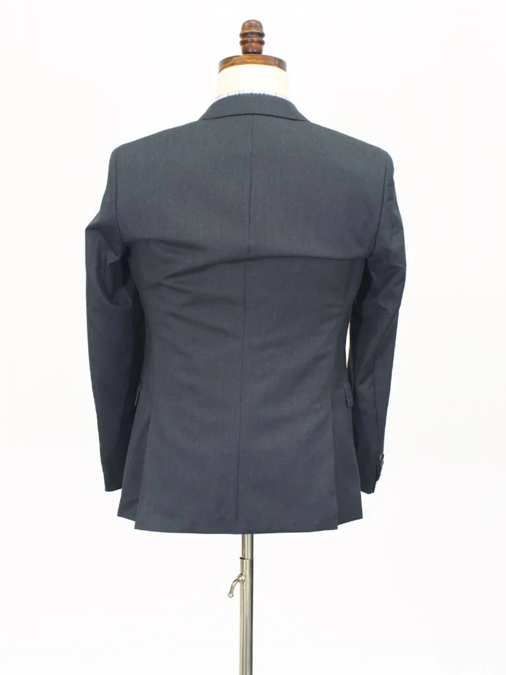 Hugo Boss 34R Gray Blazer Sport Coat Jacket 2-Button Solid Y434
